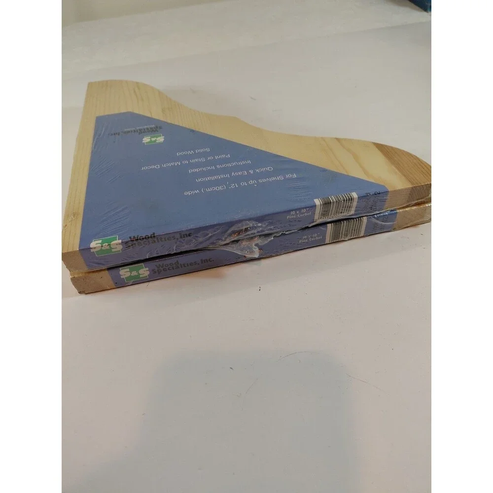 2 Pack S&S Wood Specialties 10